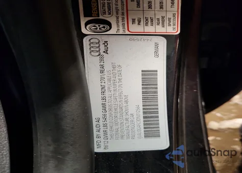 2013 Audi A7 Prestige z USA, uszkodzony, nr VIN WAU2GAFC3DN012564